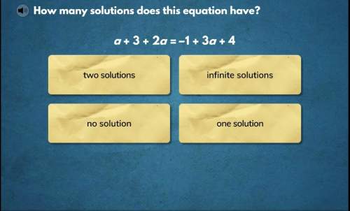 How many solutions does this equation have?
