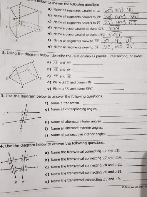 Can somebody correct and also with answers and you