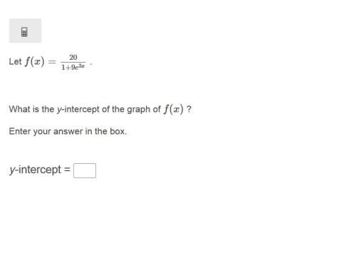 Correct answers only ! what is the y-intercept of the graph of f(x) ? y-intercept =