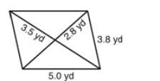 Find total length of both diagonals.