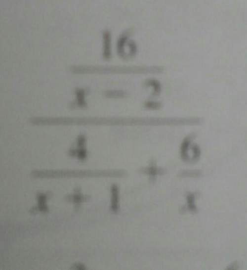 [15 points, algebra 2]simplify the complex fraction and find the restrictions.