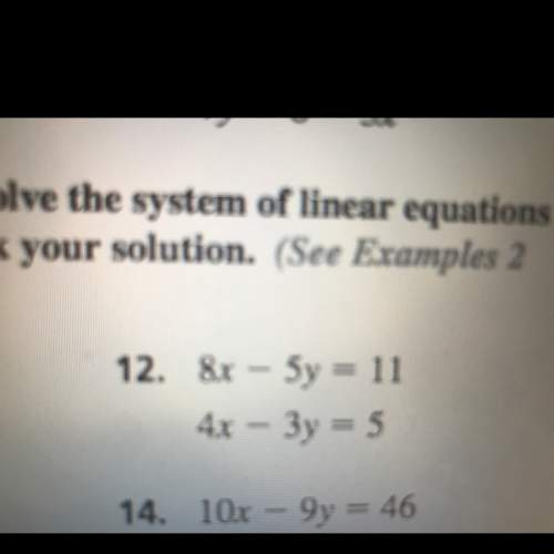 How would i solve that by elimination?