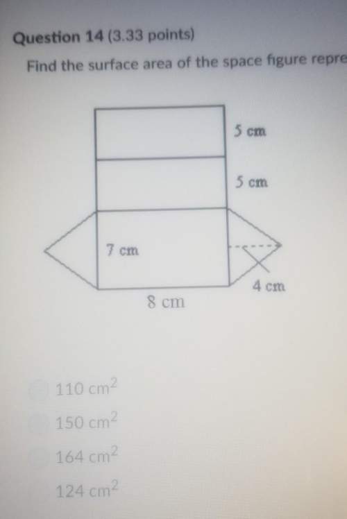 Find the area of a space figure is its a rectagle with triangle on each end
