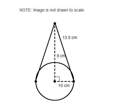 What is the volume of this right cone? [tex]27\pi cm\\200\pi cm\\\\213\pi cm\\\\300\pi cm[/tex]