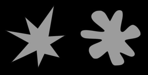 Which of these shapes do you think is named kiki or bouba?