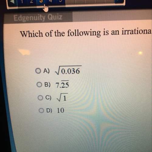 Which of the following is an irrational number?