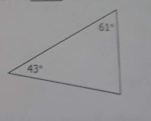 Classify each triangle by its angles and its sides