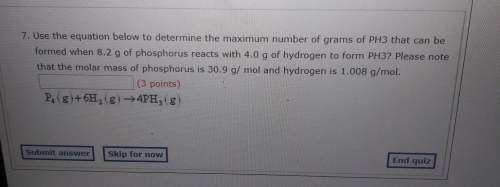 Use the equation below to determine the maximum number of grams of ph3 that can be formed when 8.2 g
