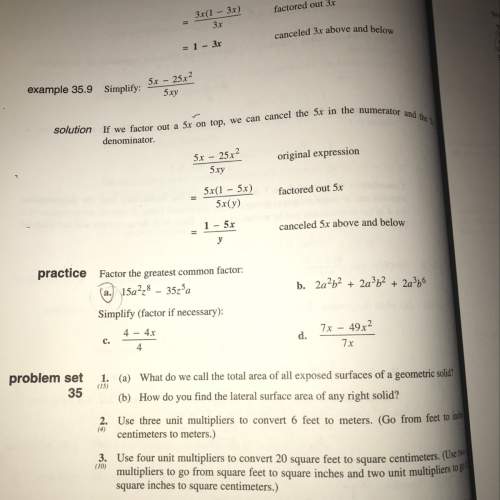 It’d be a great if someone could me with the 4 practice problems ,c &amp; d)