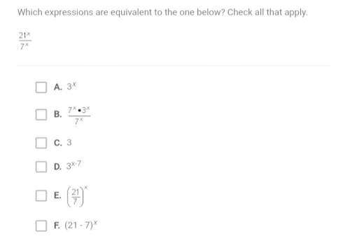 Which expressions are the correct answer