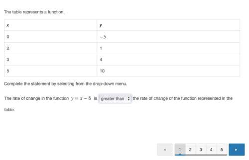Will mark brainliest for answer the answer choices to the drop down menu are equal to, greater than