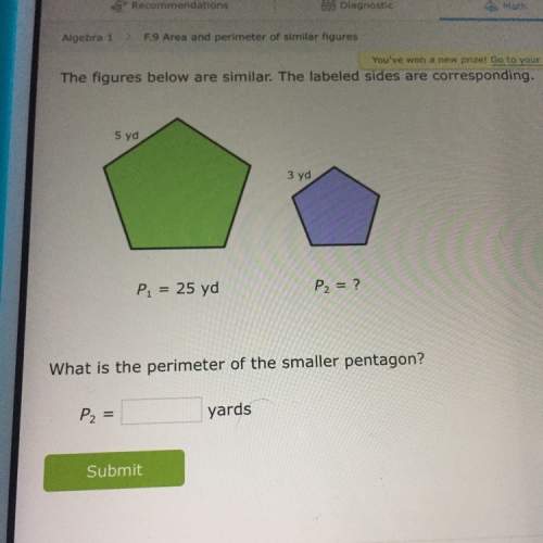 What is the perimeter of the smaller pentagon