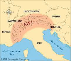 The alps have a large effect on the  of italy ?