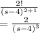 \frac{2!}{(s-4)^{2+1} } \\=\frac{2}{(s-4)^3}