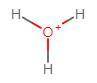 How does a hydronium ion molecule form?   a) evaporation.  b) two water molecules bonded.  c) a wate