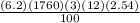 \frac{(6.2)(1760)(3)(12)(2.54)}{100}