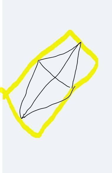 How can you use the formula for the area of a triangle to prove that the area of a kite is equal to