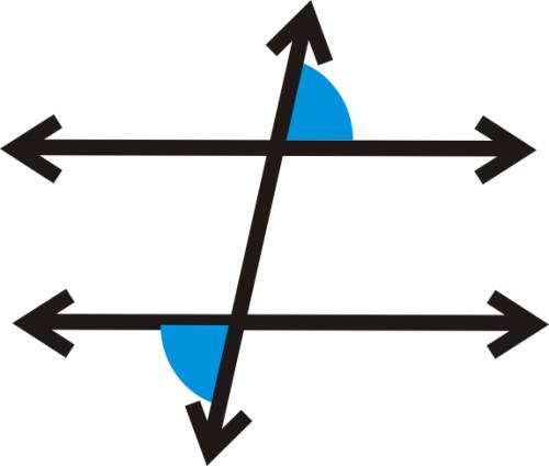 Which pairs of angles are alternate exterior angles?  choose exactly two answers that are correct. a