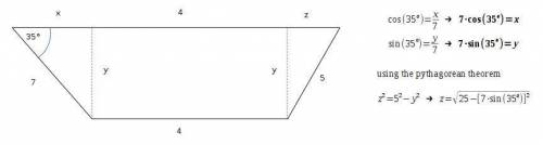 What is #4 find the volume and total surface area of the trapezoidal based prism shown at right