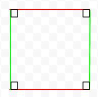 You can draw a quadrilateral with two sets of parallel lines and no right angles. true false