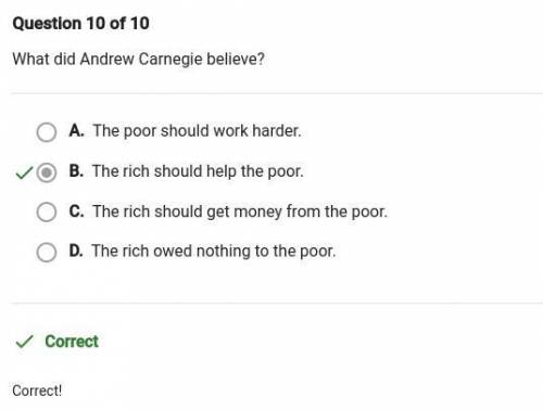 Does andrew carnegie believe that there is anything wrong with amassing wealth?