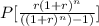 \\P[\frac{r(1+r)^n}{((1+r)^n)-1)}]
