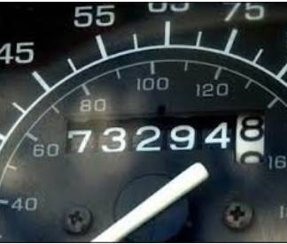 3. the odometer gauge indicates the   a. total number of miles your car has been driven  b. fuel lev