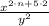 \frac{x^{2\cdot n+5\cdot 2}}{y^2}}