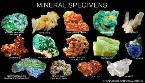 Which of the following is true of all minerals?  made of many different elements come from the groun