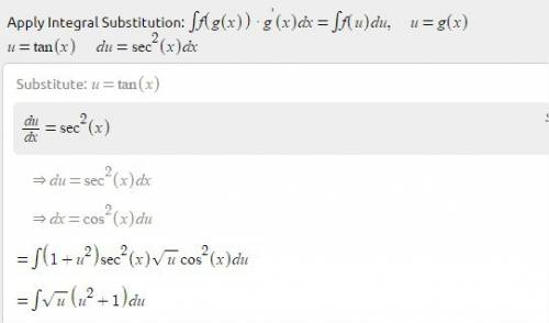 Integrate (secx)^4 * sqrt (tanx) dx