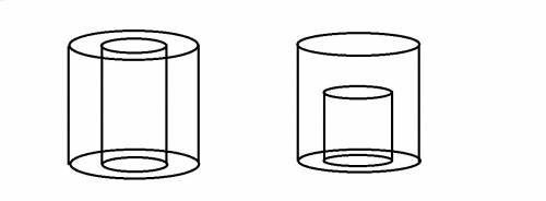 Two similar cylinders have radii of 7 and 1, respectively. what is the ratio of their volumes?  two