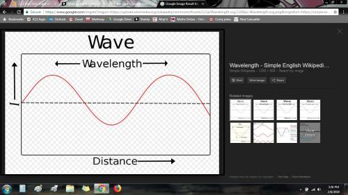 What part of the wave does d represent?  a. wave length b.the amplitude c. the crest d. the compre