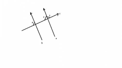 If the measure of ∠1 is 110°, what is the measure of angle 4?