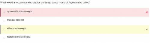What would a researcher who studies the tango dance music of argentina be called?  a:  ethnomusicolo