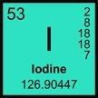 Answer the question below based on the periodic table entry for iodine. how many neutrons does iodin