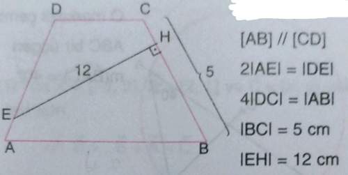 Abcd is a trapezoid. what is the area of trapezoid?