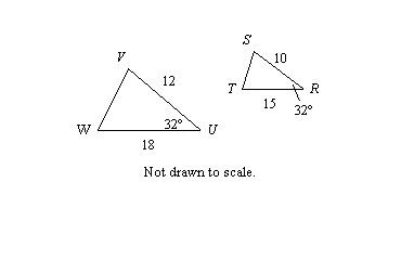 Idont want to fail pls are the triangles similar? if they are, write a similarity statement and gi