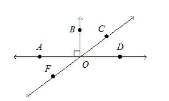 Name the angle that is supplementary to ∠cob