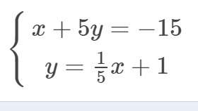 Which ordered pair is the solution to the system of equations?
