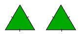 Select all that apply. the figures below are similar because a. they are congruent b.the correspond