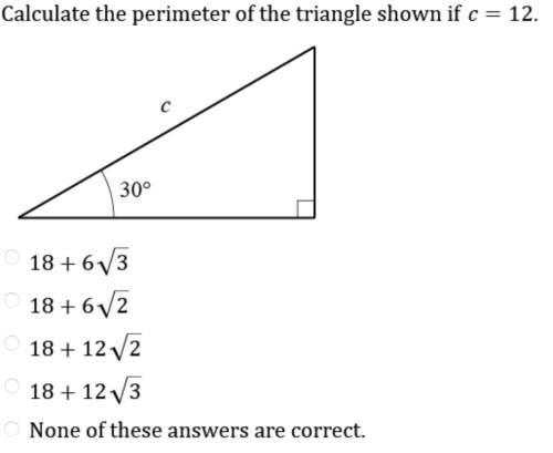 Urgent needed w/ right triangle trig