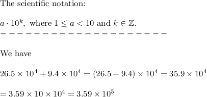 \text{The scientific notation:}\\\\a\cdot10^k,\ \text{where}\ 1\leq a