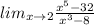 lim_{x\rightarrow 2}\frac{x^5-32}{x^3-8}