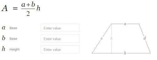 What is the area of the trapezoid a rectangle with a length of 3 and a height of 8