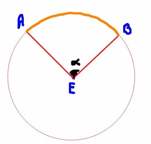 If angle aeb has its vertex on the center of a circle and its endpoints on the circle, what is it?