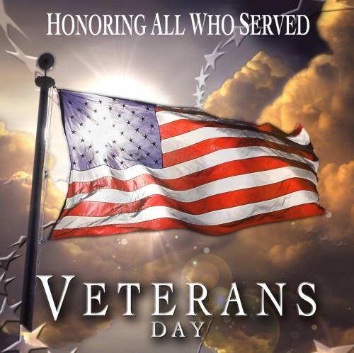 Hurry!  hurry!  give information and include pictures of veterans/ veteran day and videos of veteran