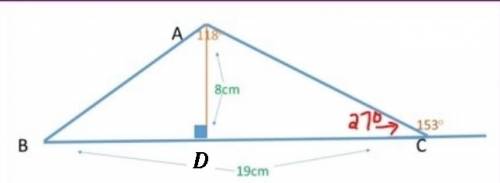 Consider triangle abc in the diagram below:  a. is this triangle acute, right, or obtuse?  (p. 318)