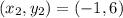 (x_2,y_2)=(-1,6)