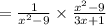 =\frac{1}{x^{2}-9}\times \frac{x^{2}-9}{3x+1}