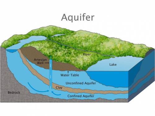 Which of the following describes an aquifer's ability to allow water to flow through?  a. porosity.